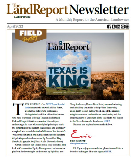 Land Report Newsletter April 2022