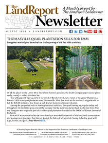 Land Report Newsletter August 2014