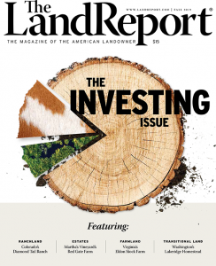 The Land Report Fall 2019 cover