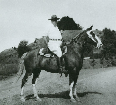 According Victoria Kastner in "Hearst Ranch," W.R. was an accomplished horseman who “received secret pleasure from outriding his younger guests, many of whom were robust film stars, and some of whom had portrayed cowboys on screen.”