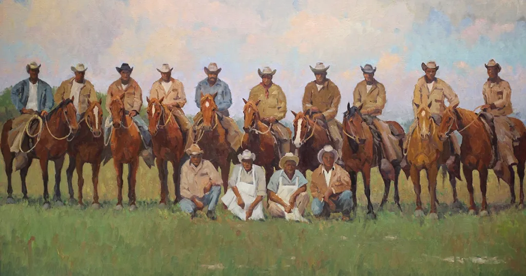 King Ranch Art, Kineños, La Corrida Santa Gertrudis, King Ranch