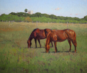 LR_KingRanchArt_3 Creek Barn Trap Grazers