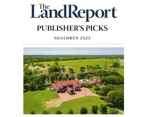 November Publisher’s Picks Featuring the Nation’s Leading Land Listings and Upcoming Auctions