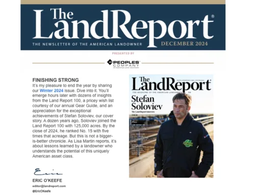 Land Report December 2024 Newsletter