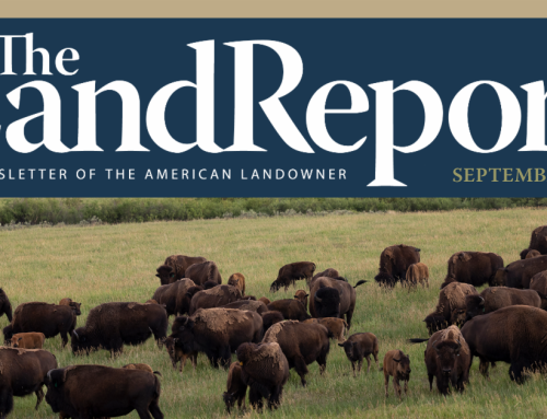 Land Report September 2026 Newsletter